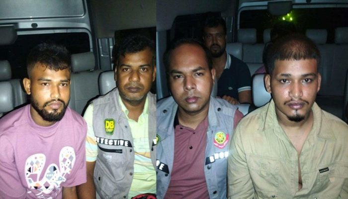 সজীব বেপারী ও রাজীব ব্যাপারী।