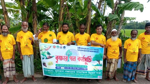 চরফ্যাশনে সুলতান পঞ্চায়েত সংস্থার উদ্যোগে ২ হাজার বৃক্ষরোপণ
