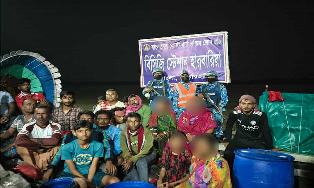 অস্ত্র-গোলাবারুদসহ ডাকাত দলের এক সদস্য আটক কোস্ট গার্ডে