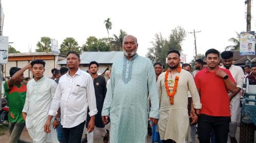 সুবর্ণচরে চৌরাস্তা বাজারে দীর্ঘ ২৫ বছর পর বণিক সমিতির নির্বাচন
